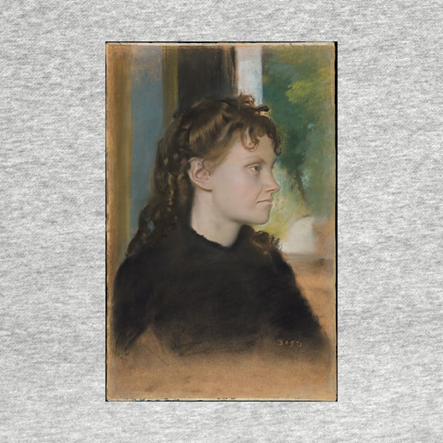 Madame Théodore Gobillard (Yves Morisot, 1838–1893) by EdgarDegas